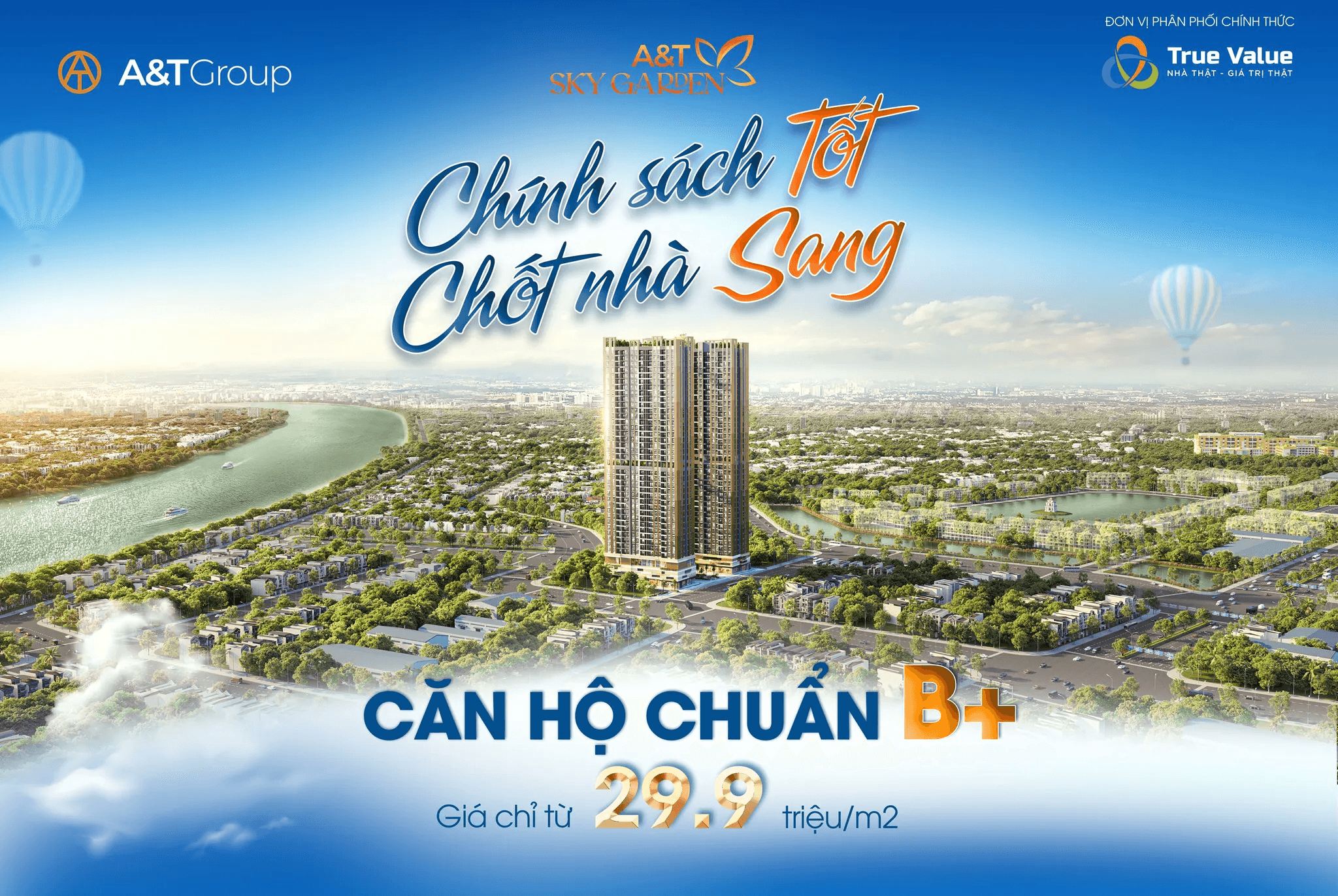 Siêu hót với chính sách bán hàng ưu đãi tại A&T Sky Garden